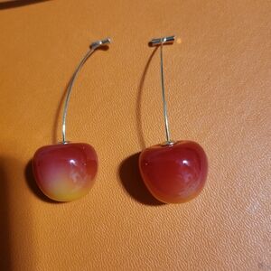 Cherry Drop Earrings